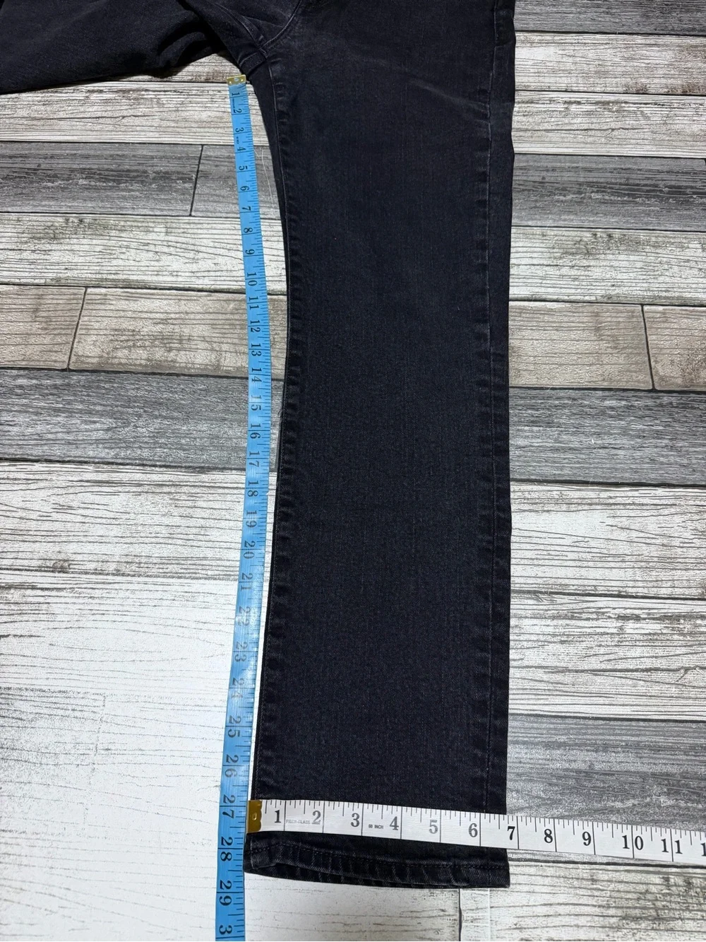 J.Crew 770 Straight Jeans Men’s 31x30 Black Denim Stretch